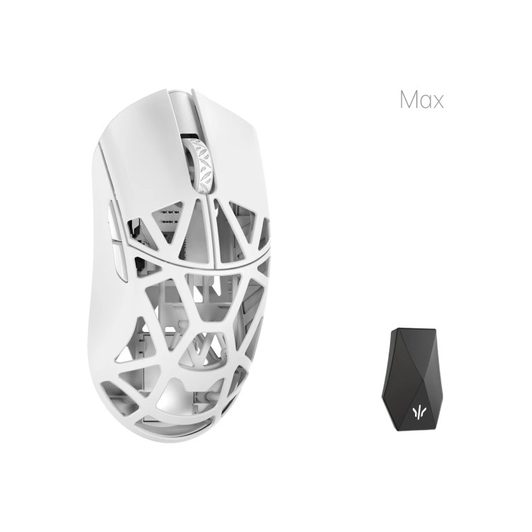 موس WLmouse Beast X Max Milky White Solid Side