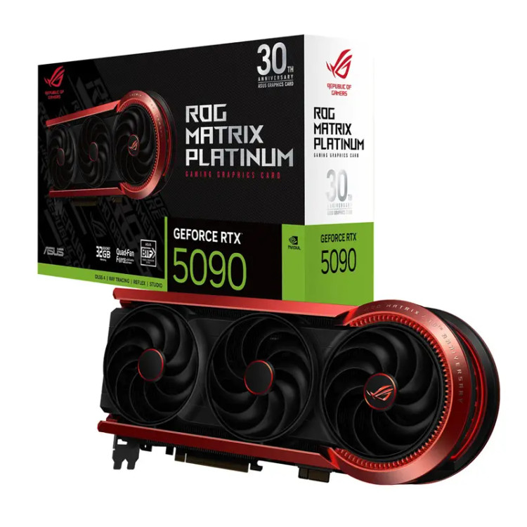 کارت گرافیک ایسوس مدل ROG Matrix Platinum RTX 5090 32GB