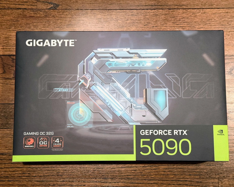 کارت گرافیک گیگابایت مدل GeForce RTX 5090 GAMING OC 32G