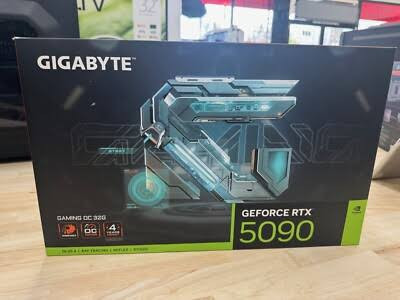 کارت گرافیک گیگابایت مدل GeForce RTX 5090 GAMING OC 32G