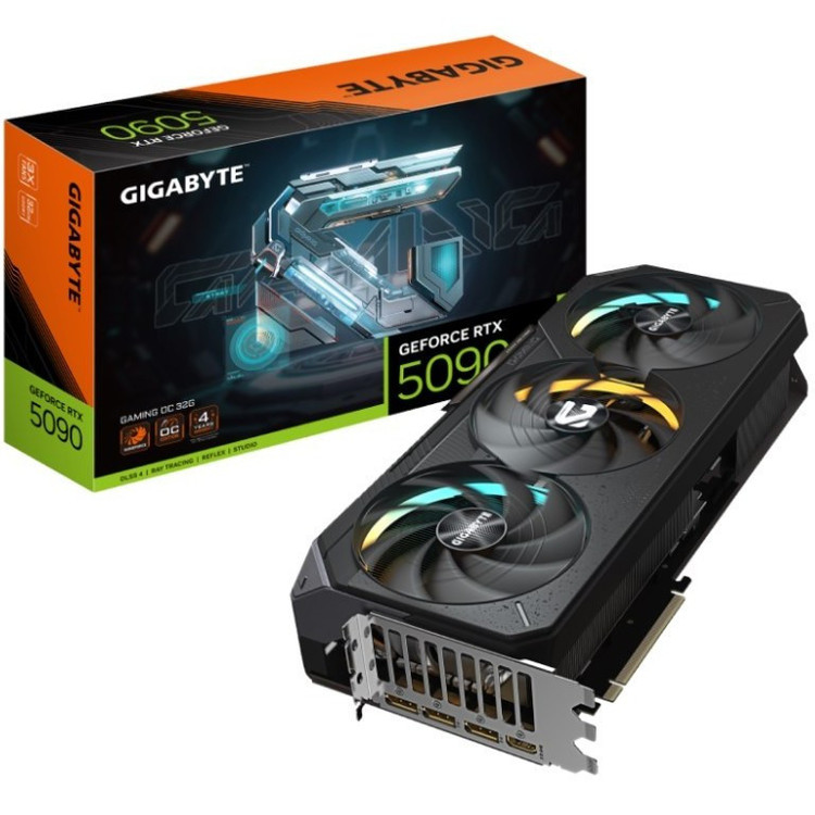 کارت گرافیک گیگابایت مدل GeForce RTX 5090 GAMING OC 32G