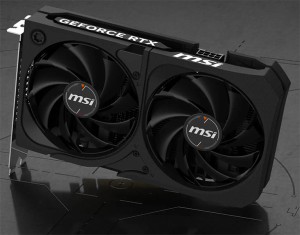 کارت گرافیک RTX 5060 MSI SHADOW 2X OC 8GB
