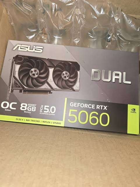 کارت گرافیک ایسوس ASUS Dual RTX 5060 OC 8GB