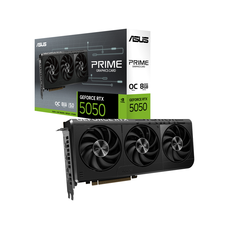 کارت گرافیک RTX 5050 ASUS Prime OC 8GB