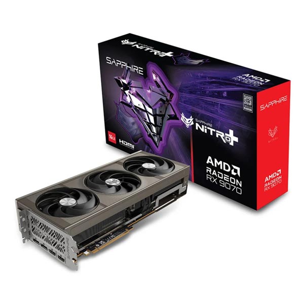 کارت گرافیک RX 9070 SAPPHIRE AMD NITRO+ OC 16GB