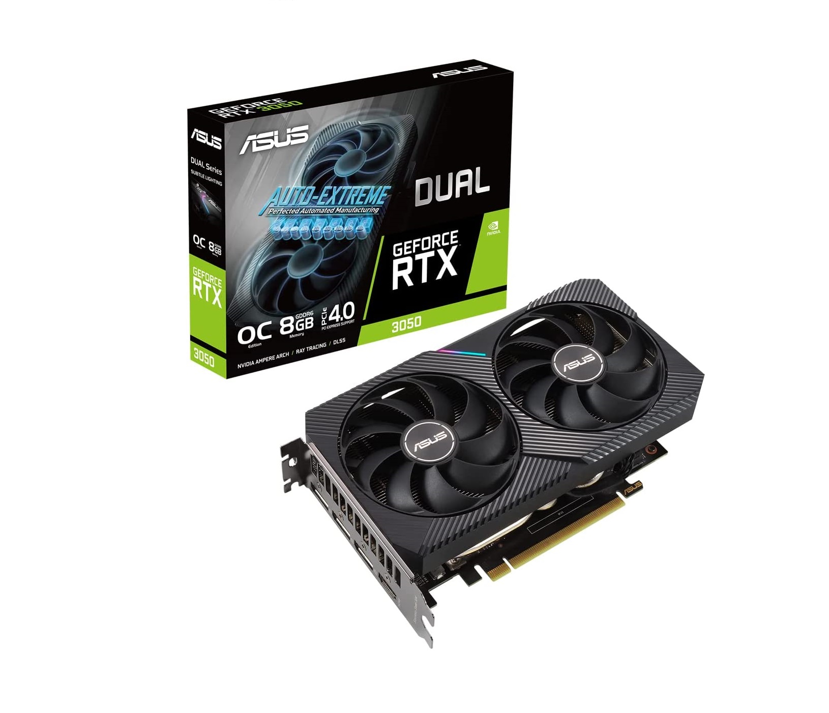 کارت گرافیک ایسوس مدل VGA ASUS GeForce RTX 3050 DUAL OC 8GB