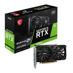 کارت گرافیک ام اس آی مدل GeForce RTX™ 3050 VENTUS 2X E 6G OC