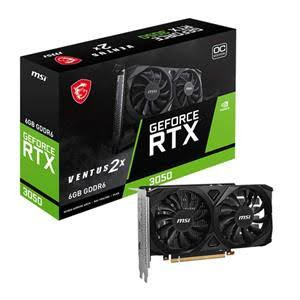 کارت گرافیک ام اس آی مدل GeForce RTX™ 3050 VENTUS 2X E 6G OC