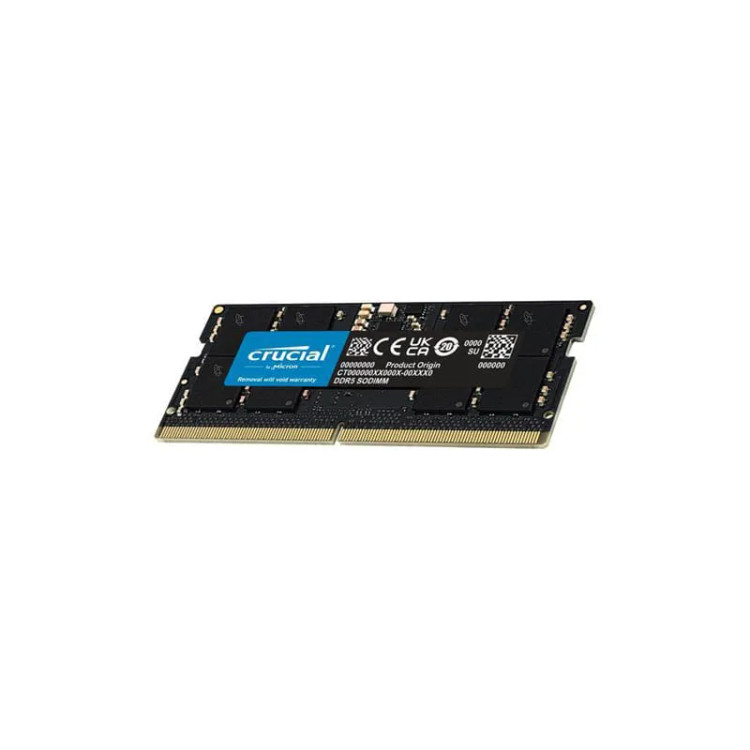 رم لپ تاپ کروشیال DDR5 مدل 16 گیگابایت فرکانس 4800 تک کانال